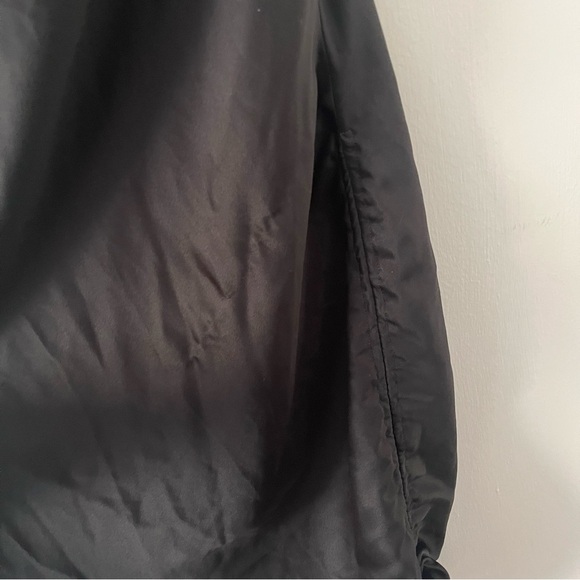 Topshop Slip Dress Mini Cowl Neck Adjustable Side Ruching size 10 Petite - Picture 5 of 9